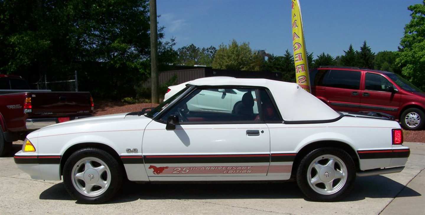 5th Image of a 1989 FORD MUSTANG LX