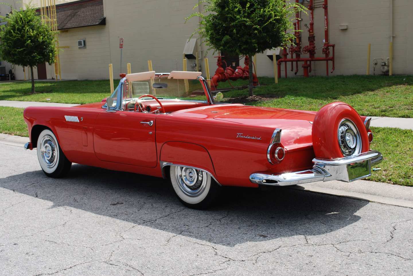 3rd Image of a 1956 FORD THUNDERBIRD