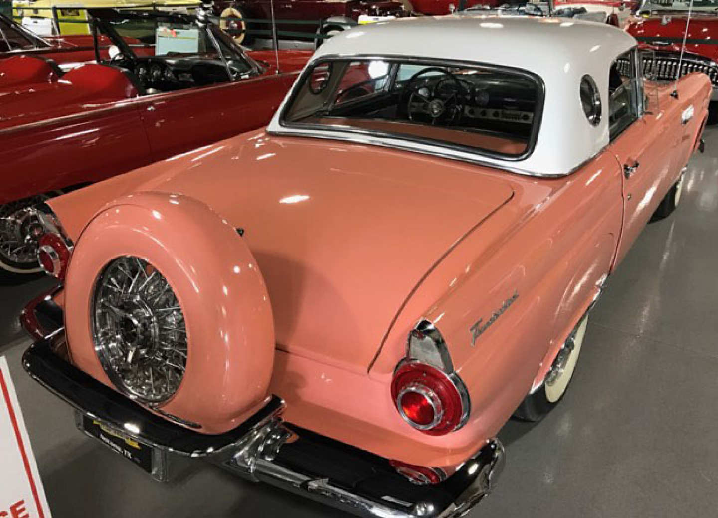 2nd Image of a 1956 FORD THUNDERBIRD