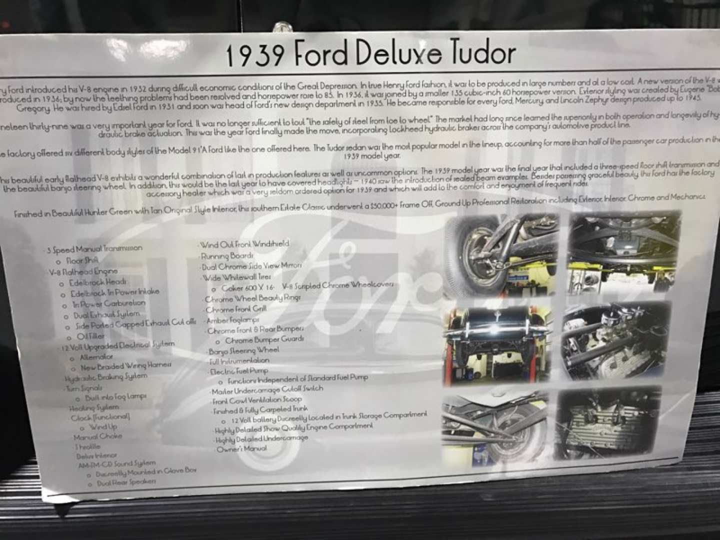 6th Image of a 1939 FORD TUDOR