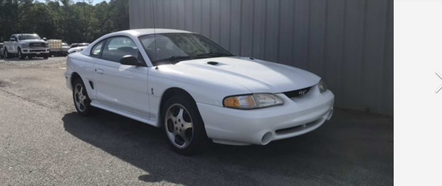0th Image of a 1996 FORD MUSTANG COBRA