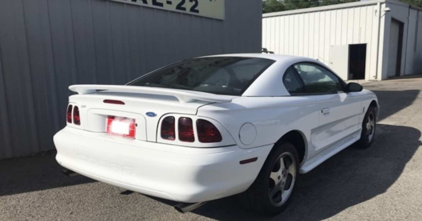 2nd Image of a 1996 FORD MUSTANG COBRA