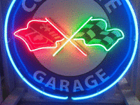 Image 1 of 1 of a N/A CORVETTE NEON SIGN