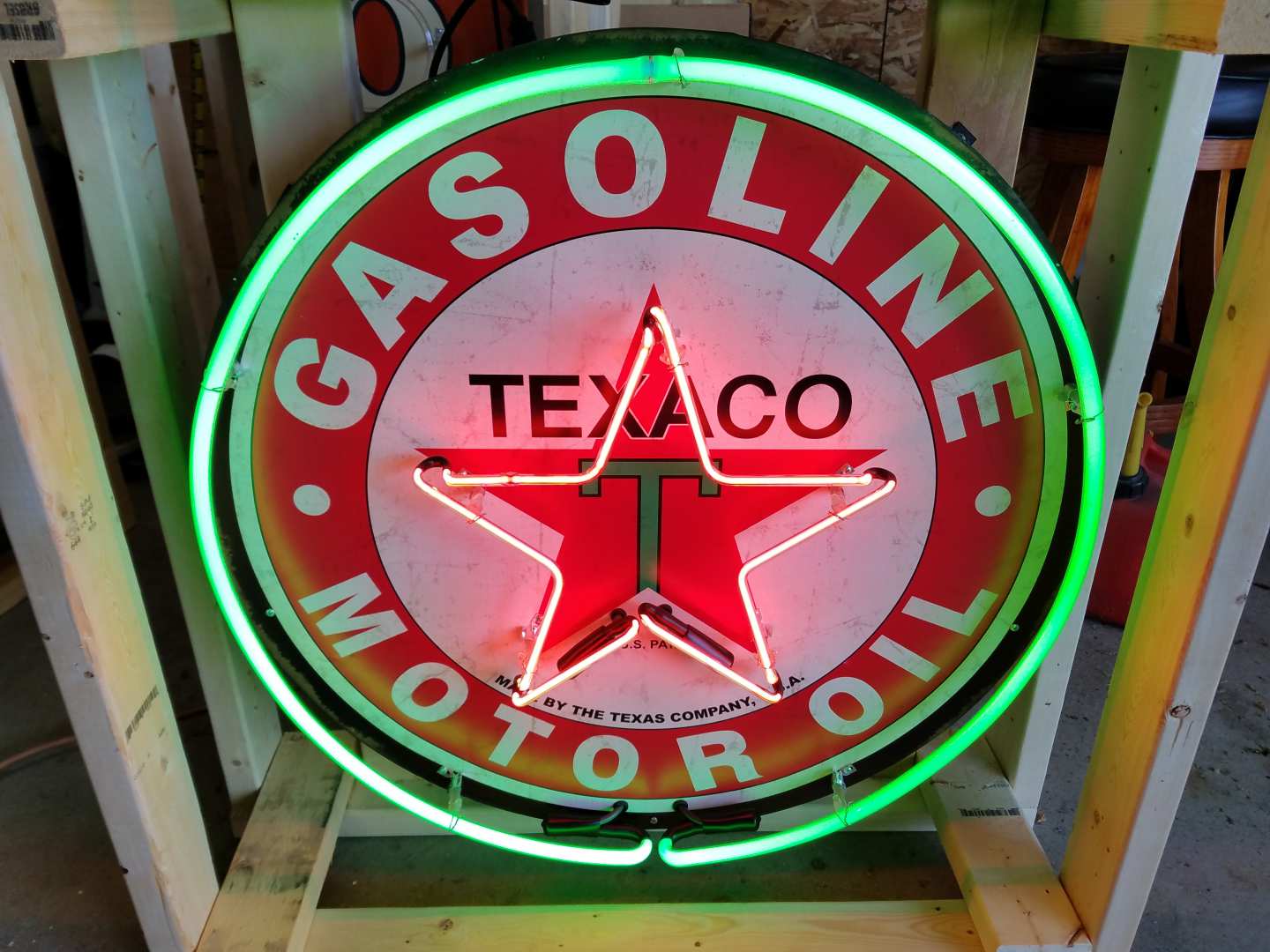 0th Image of a N/A TEXACO NEON SIGN
