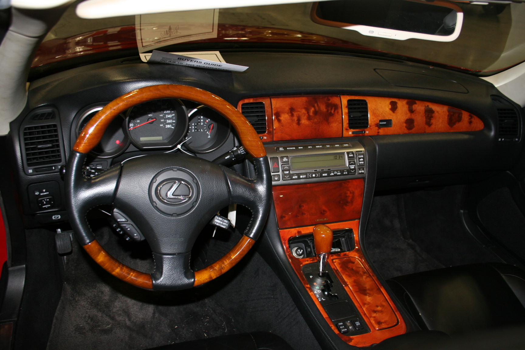 4th Image of a 2003 LEXUS SC 430