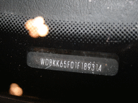 Image 3 of 11 of a 2001 MERCEDES-BENZ SLK-CLASS SLK320