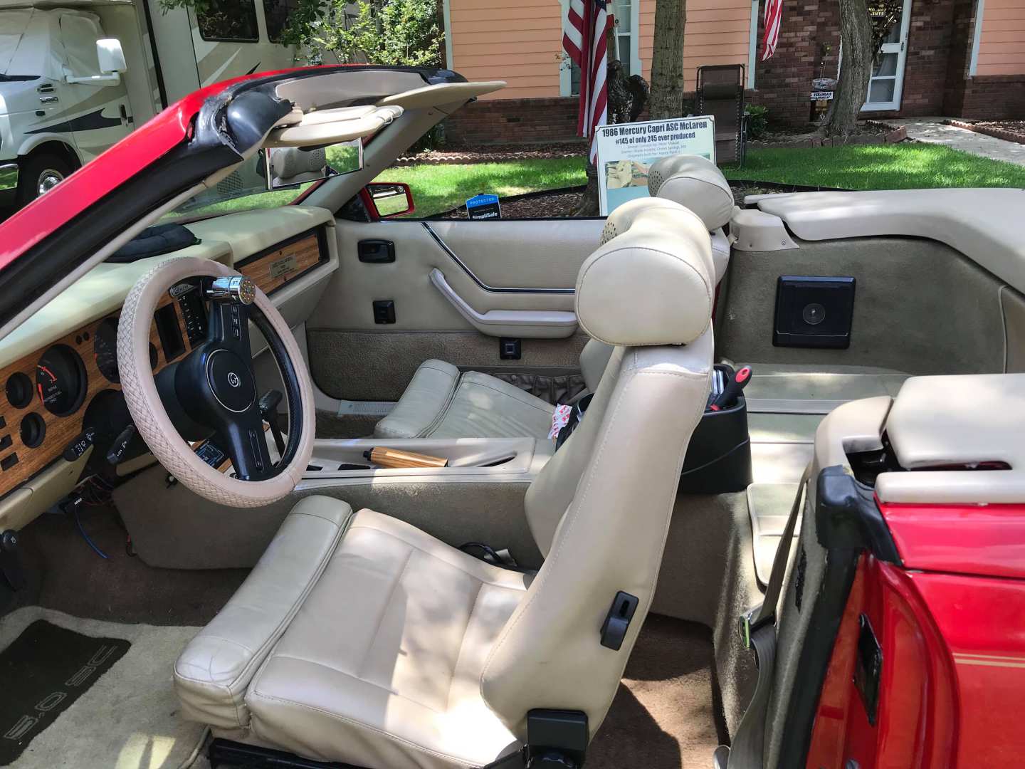 6th Image of a 1986 MERCURY CAPRI GS