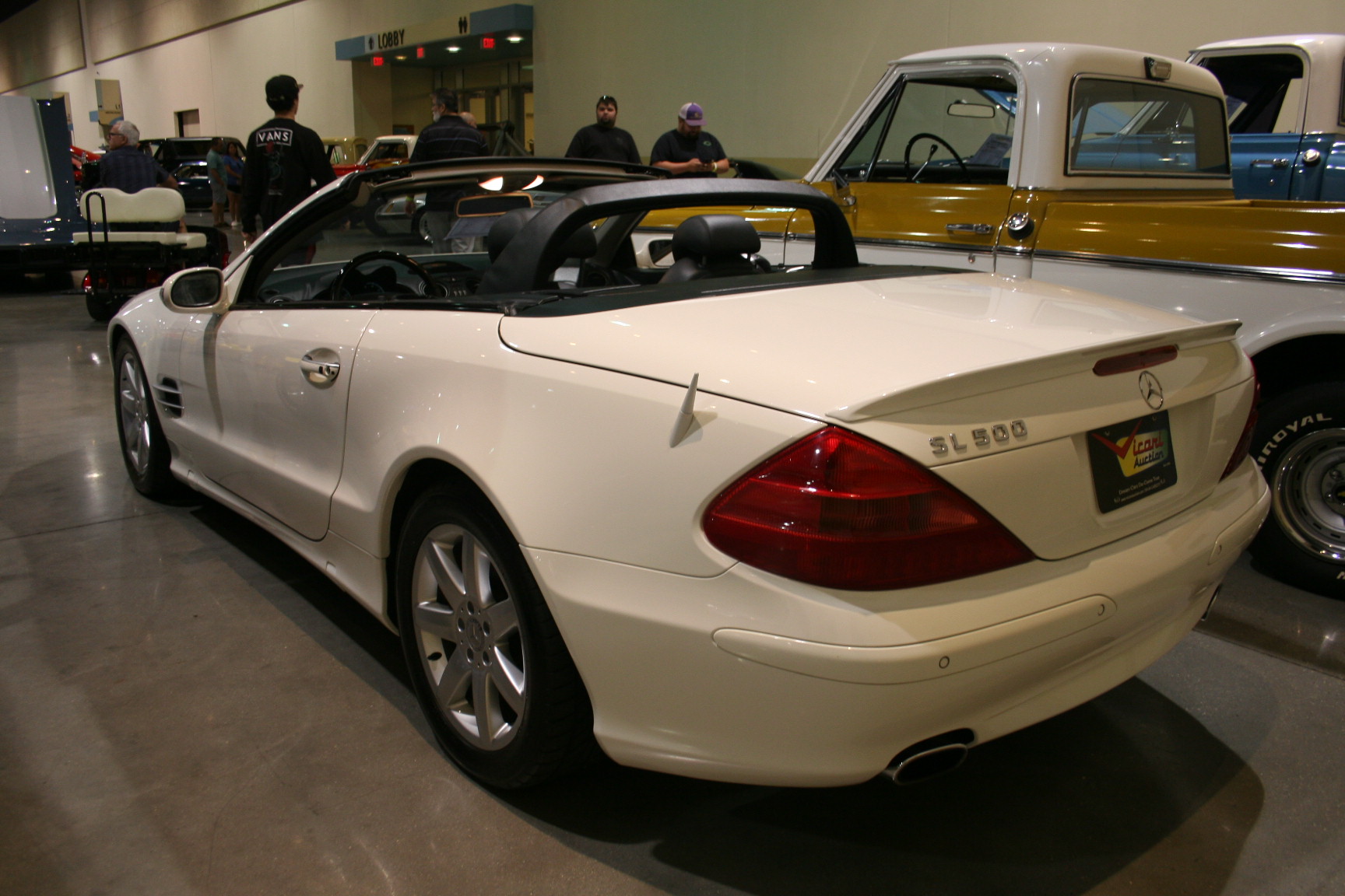 7th Image of a 2003 MERCEDES-BENZ SL-CLASS SL500