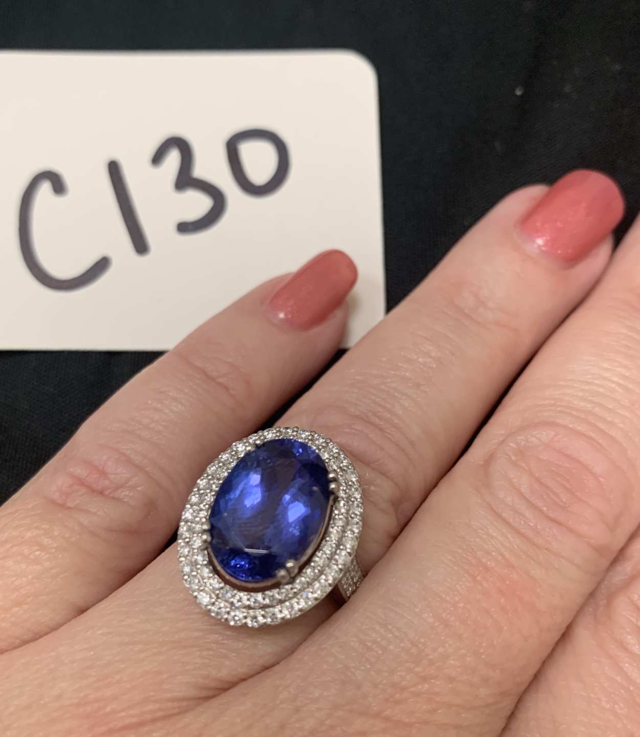 0th Image of a N/A RING TANZANITE & DIAMOND