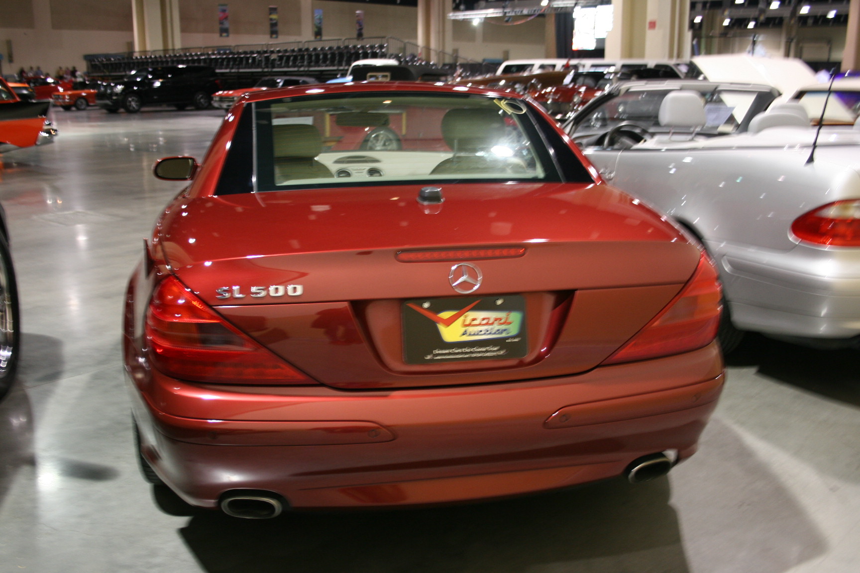 7th Image of a 2004 MERCEDES-BENZ SL-CLASS SL500