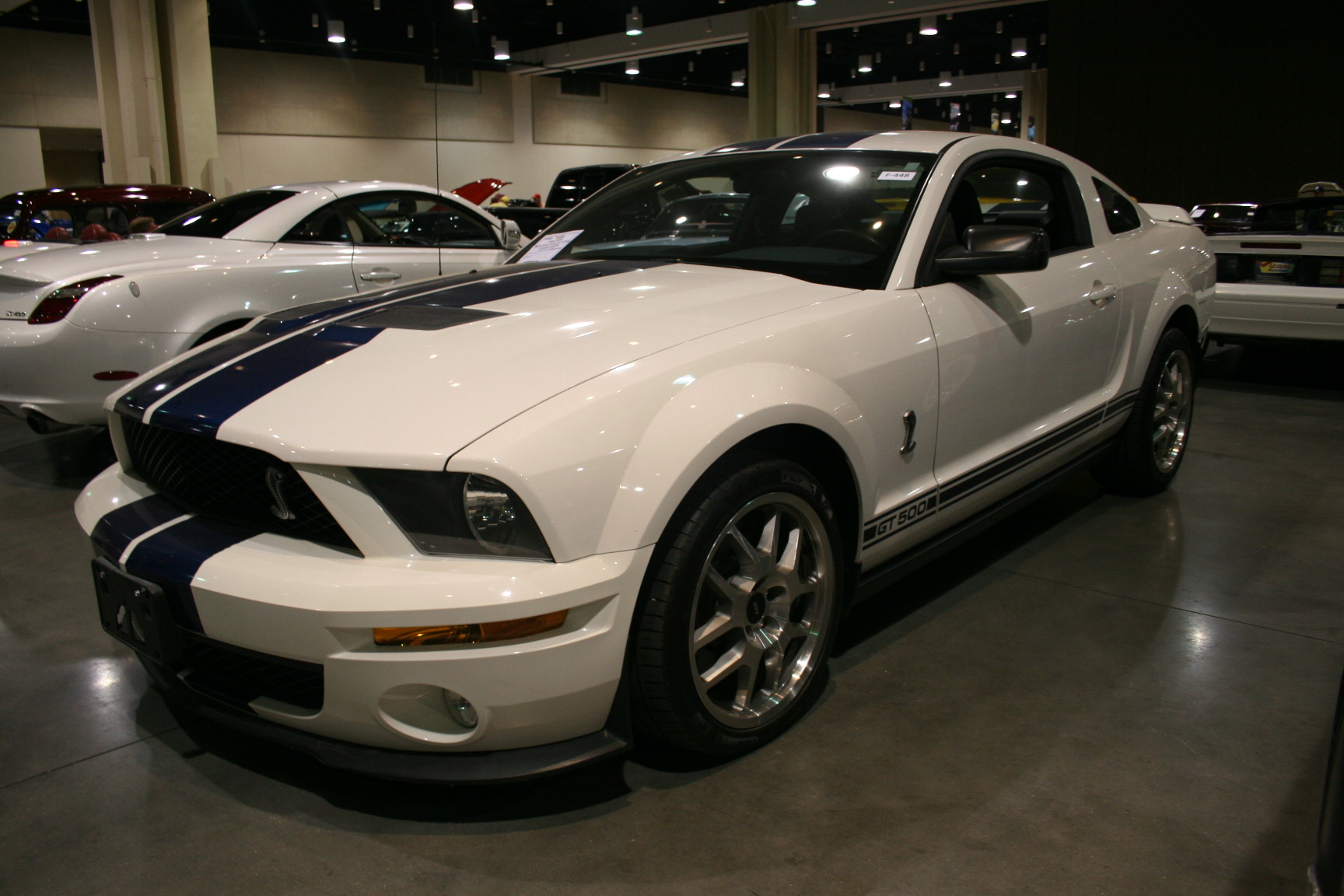 2nd Image of a 2008 FORD MUSTANG SHELBY GT500