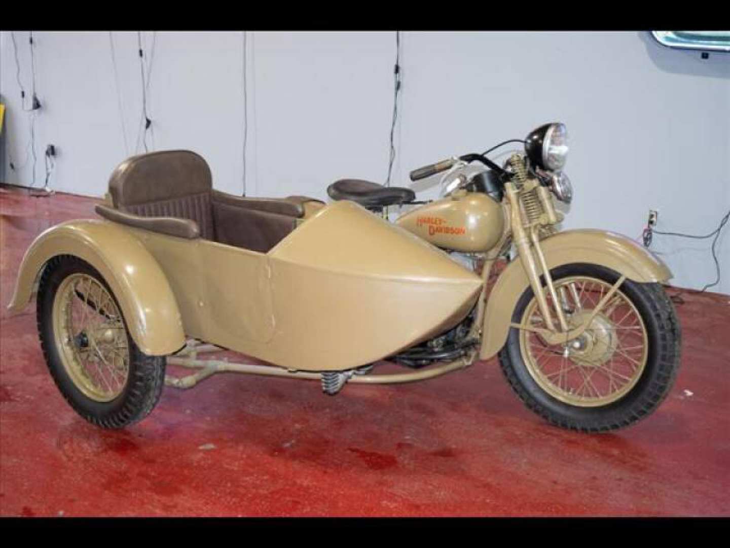 6th Image of a 1942 HARLEY DAVIDSON SIDECAR