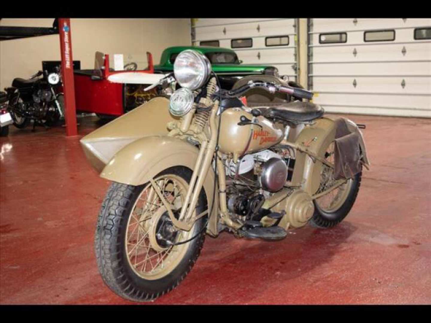 7th Image of a 1942 HARLEY DAVIDSON SIDECAR