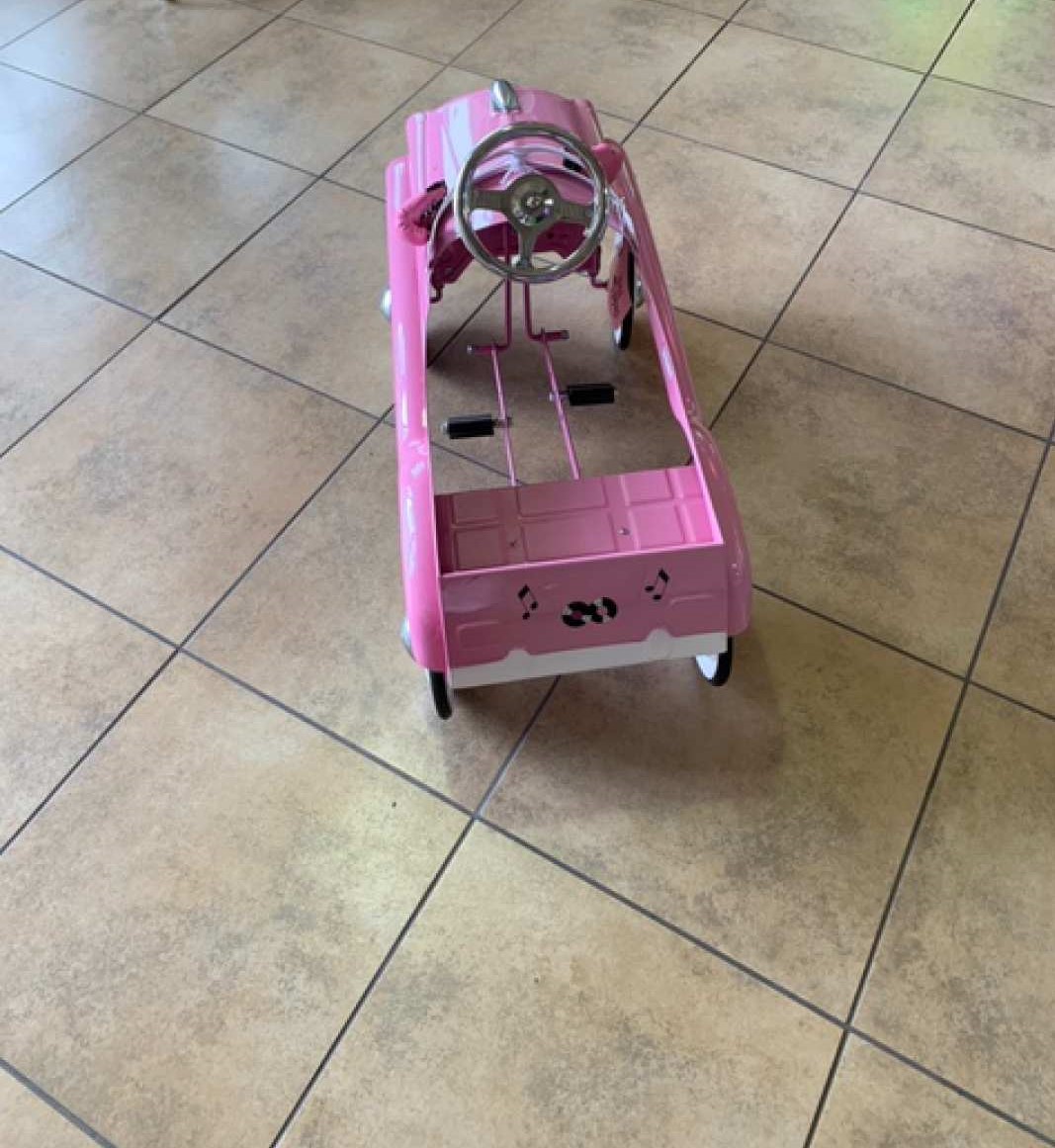 1st Image of a N/A PINK PEDAL CAR