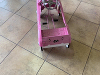Image 2 of 3 of a N/A PINK PEDAL CAR