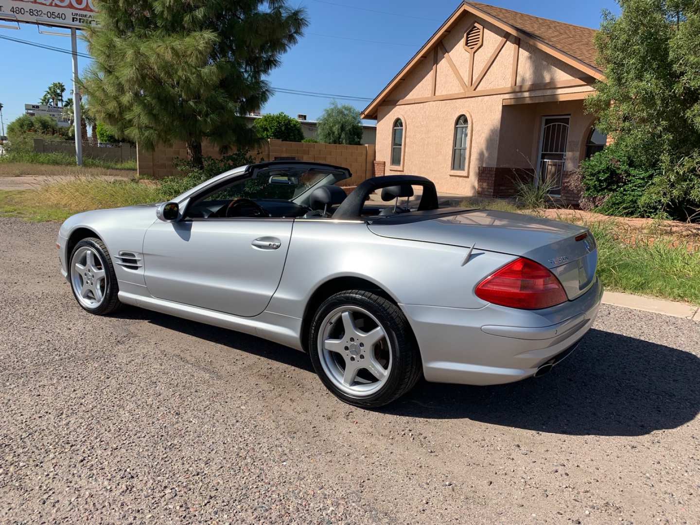 1st Image of a 2003 MERCEDES-BENZ SL-CLASS SL500