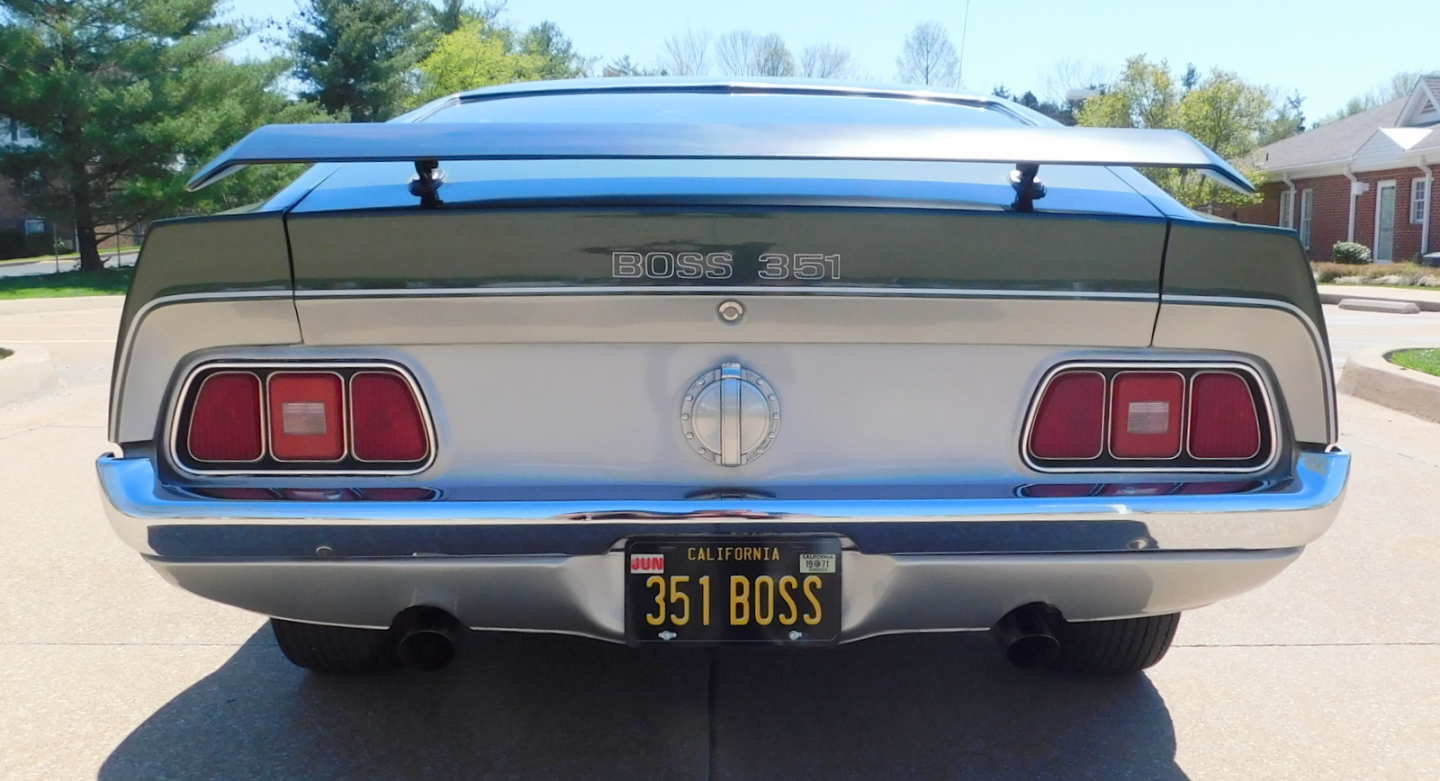 4th Image of a 1971 FORD MUSTANG BOSS 351