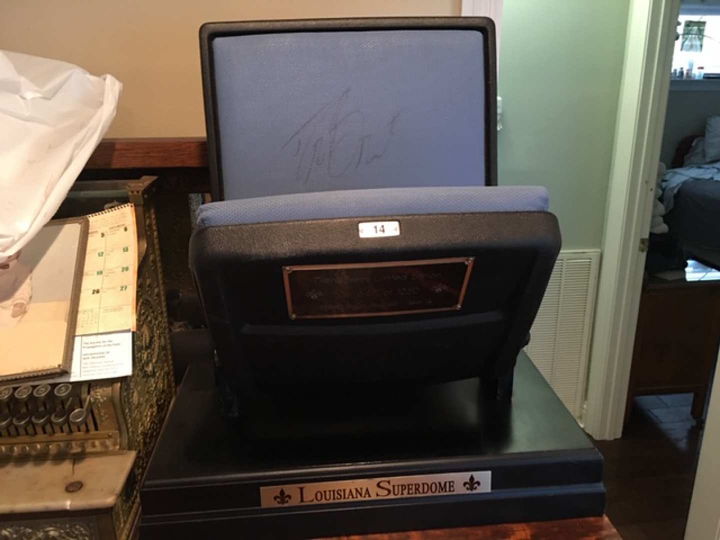 0th Image of a N/A DREW BREES SUPERDOME SEAT