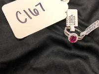 Image 2 of 3 of a N/A RUBY DIAMOND RING N/A