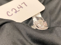 Image 2 of 2 of a N/A PLATINUM DIAMOND RING