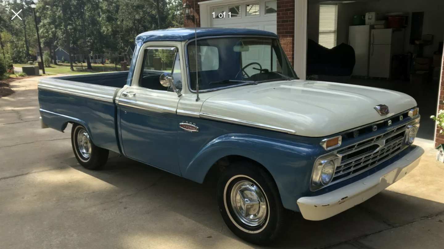 2nd Image of a 1966 FORD F100