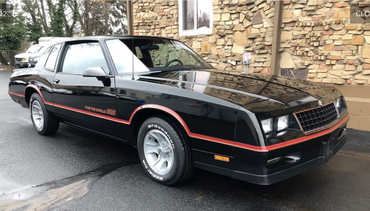 0th Image of a 1986 CHEVROLET MONTE CARLO