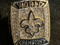 Image 1 of 1 of a N/A NEW ORLEANS SAINTS REPLICA