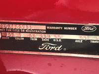 Image 14 of 14 of a 1966 FORD THUNDERBIRD