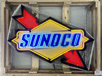 Image 1 of 1 of a N/A SUNOCO GAS NEON SIGN