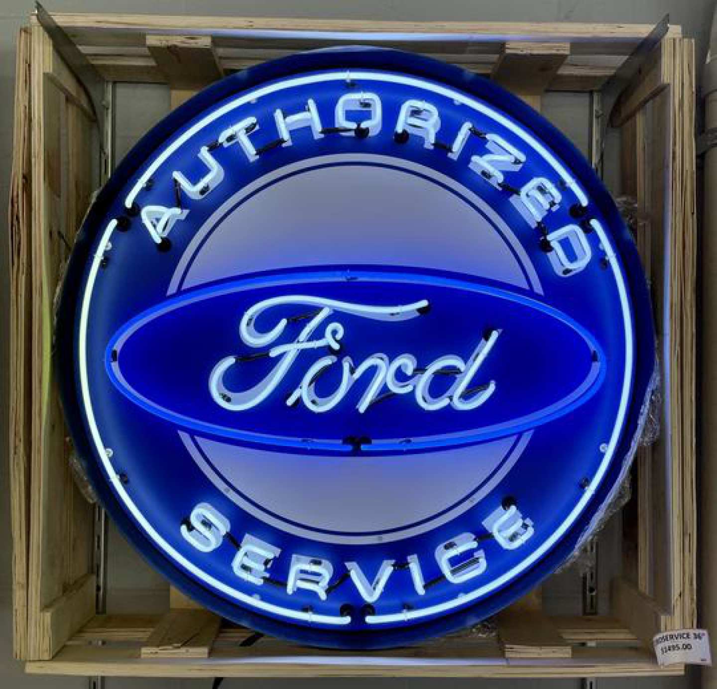 0th Image of a N/A FORD SERVICE NEON SIGN