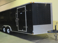 Image 2 of 10 of a 2012 LARK ENCLOSED TRAILER
