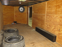 Image 8 of 10 of a 2012 LARK ENCLOSED TRAILER