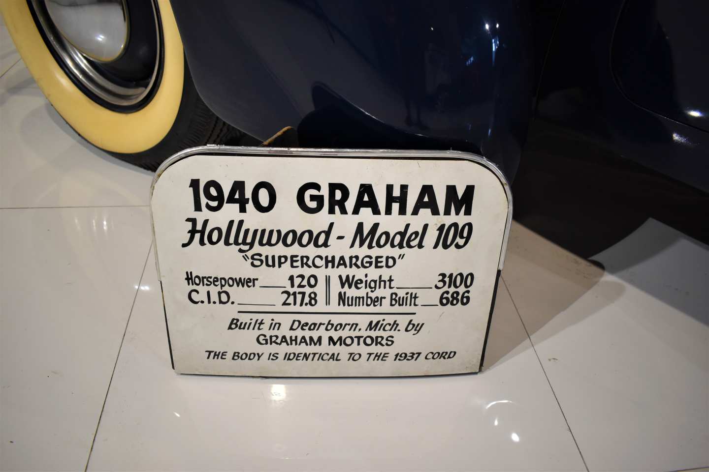 18th Image of a 1940 GRAHAM HOLLYWOOD MODEL 109