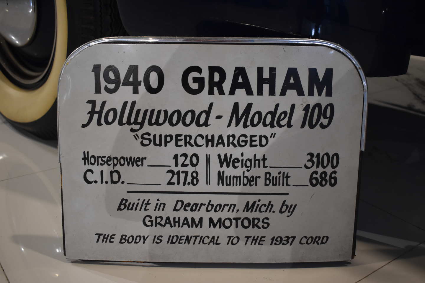 19th Image of a 1940 GRAHAM HOLLYWOOD MODEL 109