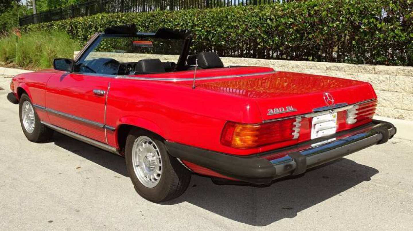 5th Image of a 1985 MERCEDES-BENZ 380SL