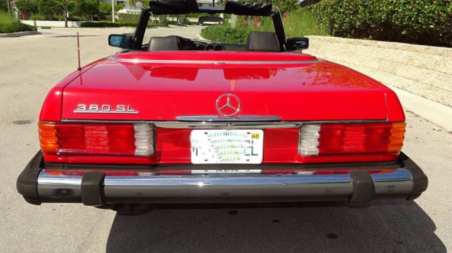 9th Image of a 1985 MERCEDES-BENZ 380SL