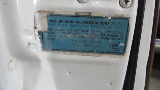 4th Image of a 1972 OLDSMOBILE CUTLASS SUPREME