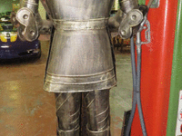 Image 4 of 4 of a N/A TIN MAN STATUE