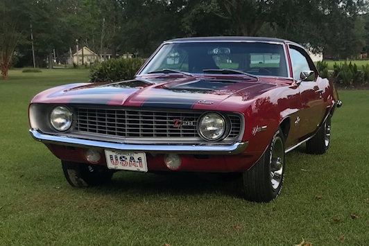 1st Image of a 1969 CHEVROLET CAMARO