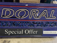 Image 1 of 1 of a N/A DORAL NEON SIGN