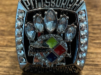 Image 1 of 1 of a 2005 PITTSBURGH STEELERS REPLICA CHAMPIONSHIP RING