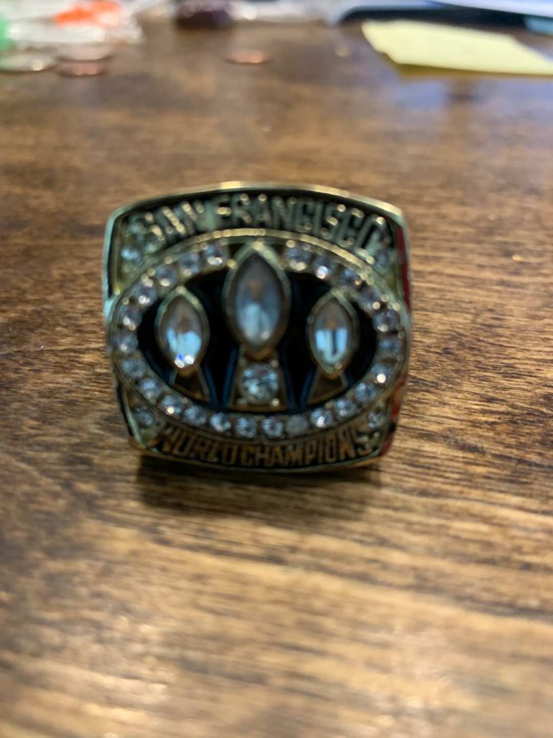 0th Image of a N/A SAN FRANCISCO REPLICA 49ERS SUPERBOWL RING