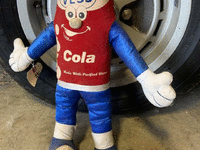 Image 1 of 1 of a N/A VESS COLA PLUSH FIGURE