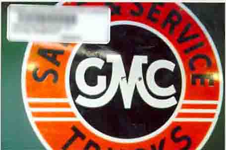 0th Image of a N/A GMC TRUCKS METAL SIGN