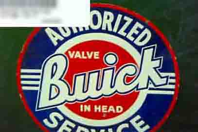 0th Image of a N/A BUICK SERVICE METAL SIGN