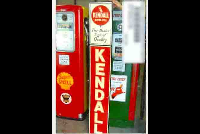 0th Image of a N/A KENDALL MOTOR OIL METAL SIGN