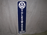 Image 1 of 1 of a N/A VOLKSWAGEN METAL SIGN