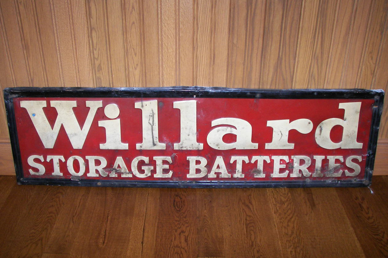 0th Image of a N/A WILLARD STORAGE METAL SIGN