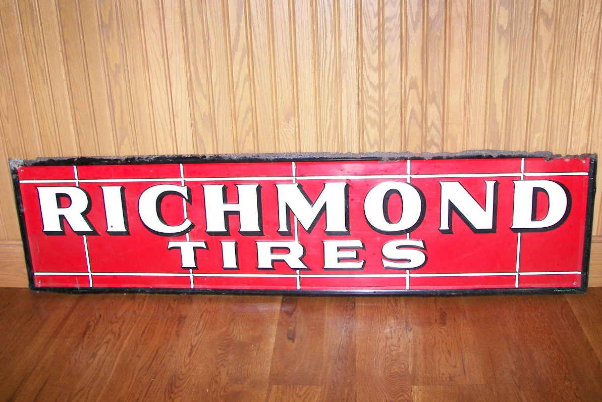 0th Image of a N/A RICHMOND TIRES METAL SIGNS