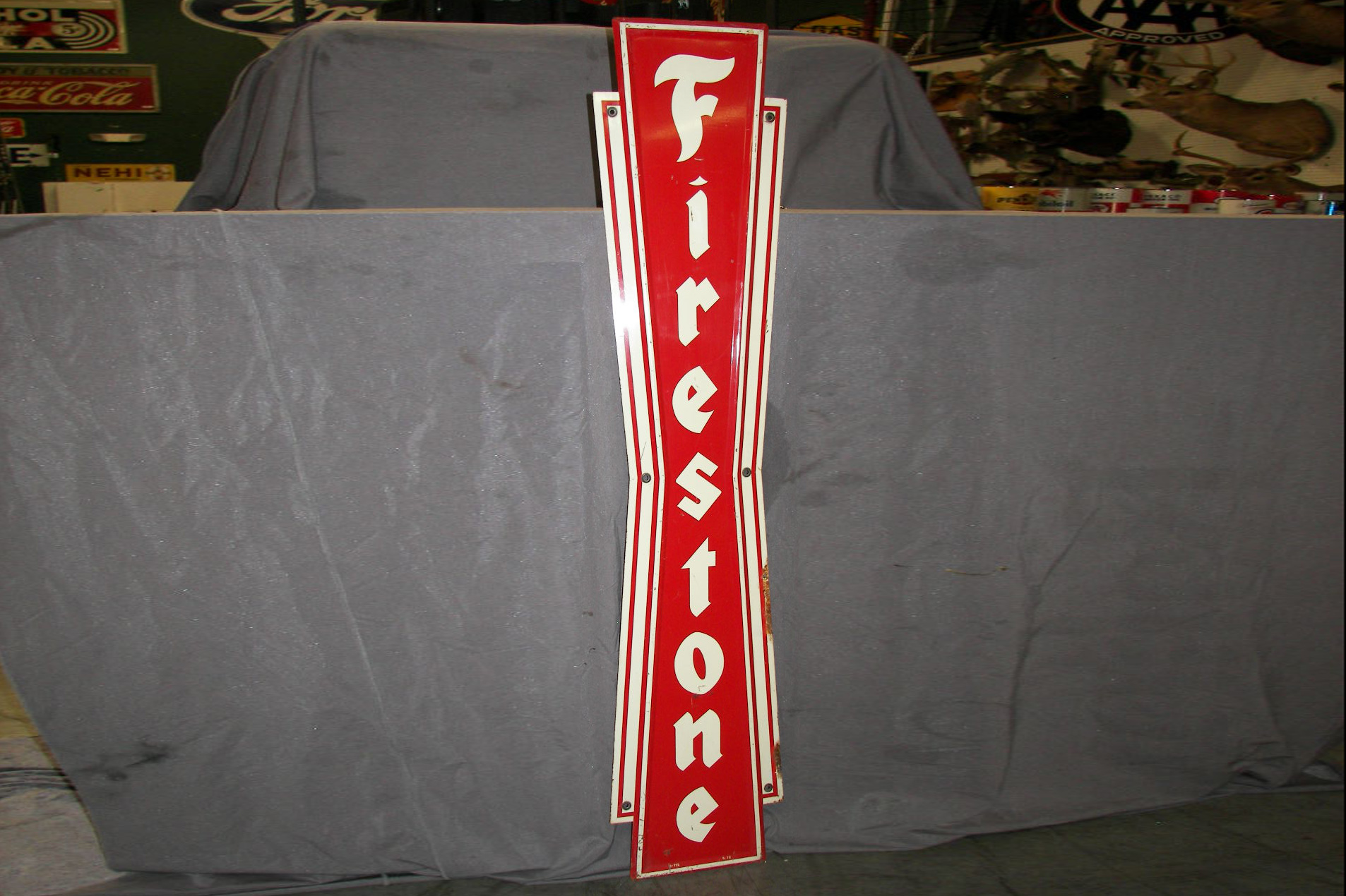 0th Image of a N/A FIRESTONE METAL SIGN